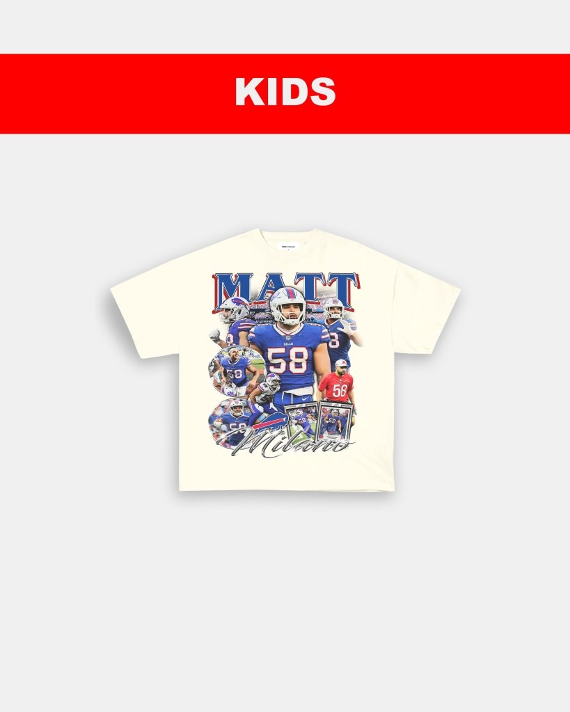 MATT MILANO - KIDS TEE Hoodie, Sweatshirt | CoreVibeTees.com (Image 4)