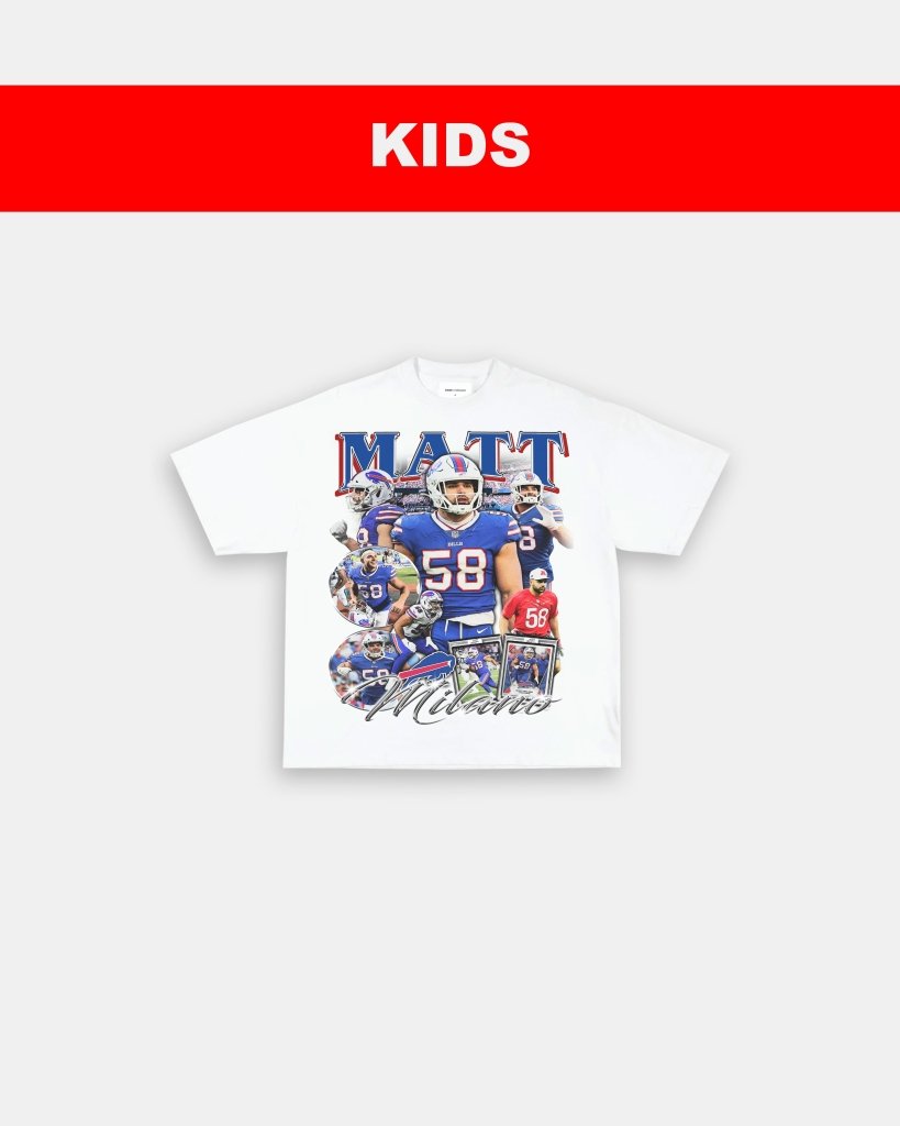 MATT MILANO - KIDS TEE Hoodie, Sweatshirt | CoreVibeTees.com (Image 2)