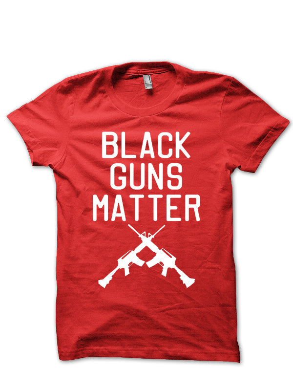 Black Guns Matter Shirt T-Shirt Hoodie, Sweatshirt | CoreVibeTees.com
