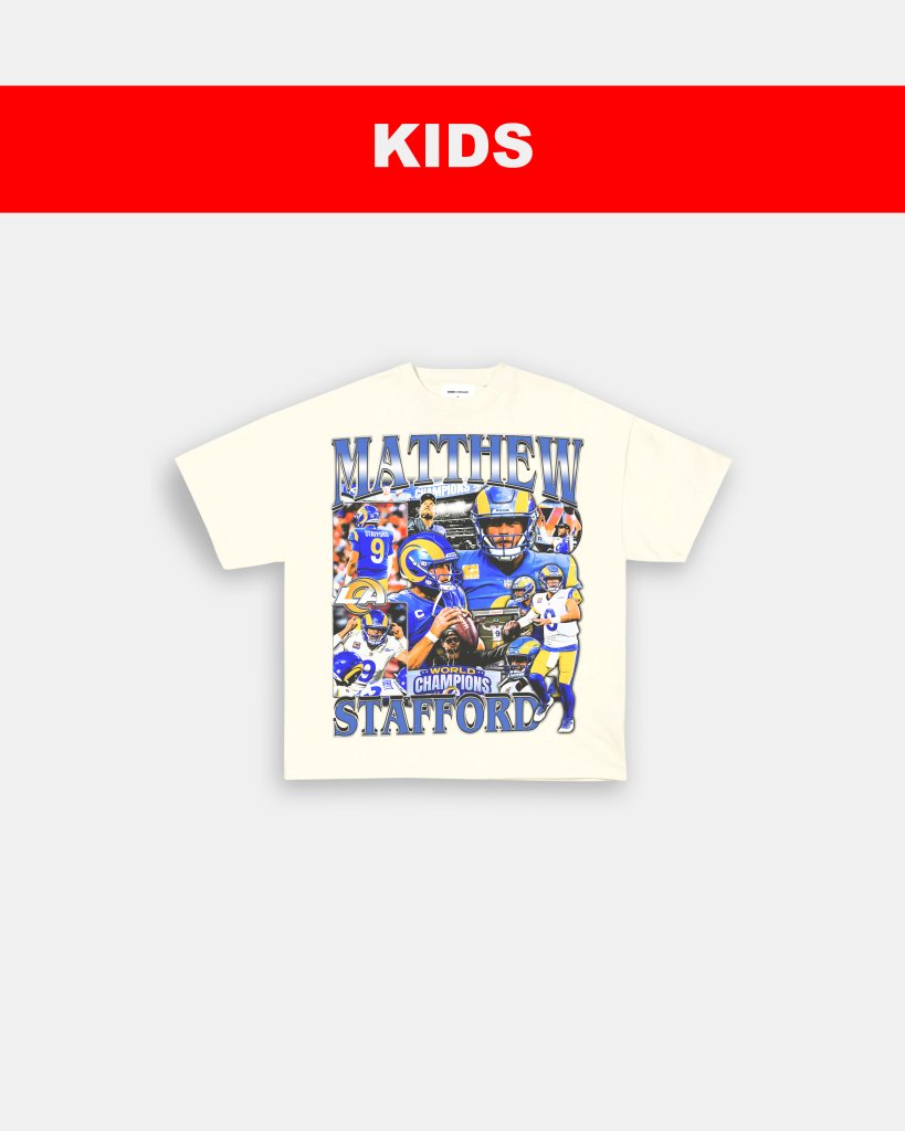 MATTHEW STAFFORD - KIDS TEE Hoodie, Sweatshirt | CoreVibeTees.com (Image 4)