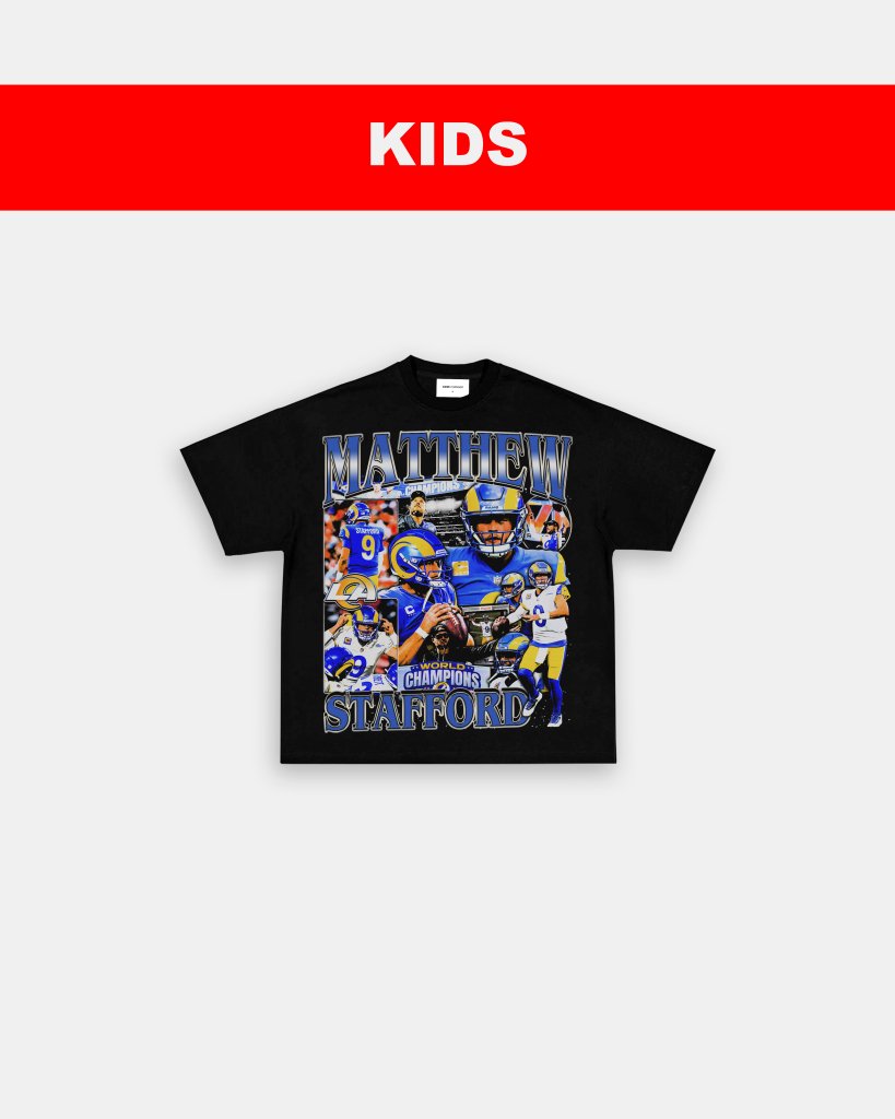 MATTHEW STAFFORD - KIDS TEE Hoodie, Sweatshirt | CoreVibeTees.com (Image 3)