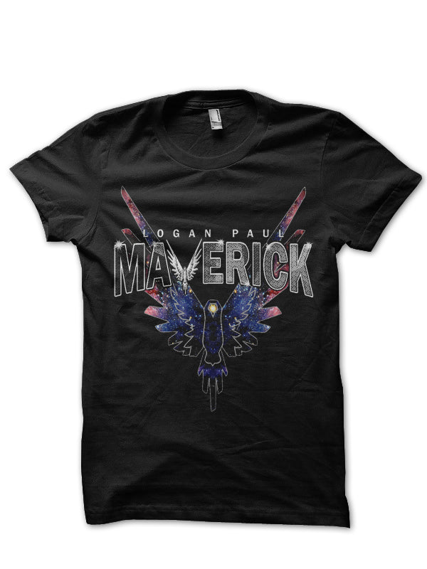 Logan Paul Maverick Black T-Shirt Hoodie, Sweatshirt | CoreVibeTees.com