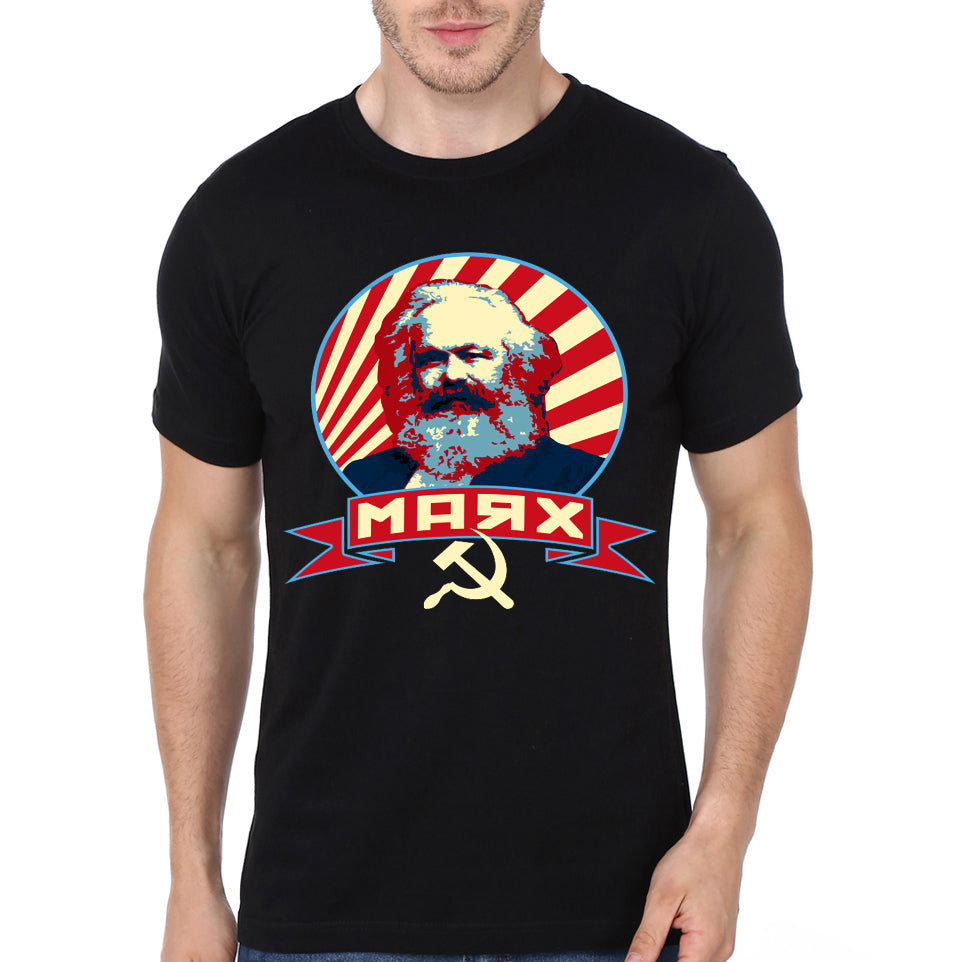 Lenin Communism Propaganda Black Half Sleeve T-Shirt Hoodie, Sweatshirt | CoreVibeTees.com