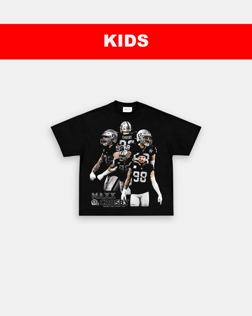 MAXX CROSBY - KIDS TEE Hoodie, Sweatshirt | CoreVibeTees.com (Image 3)