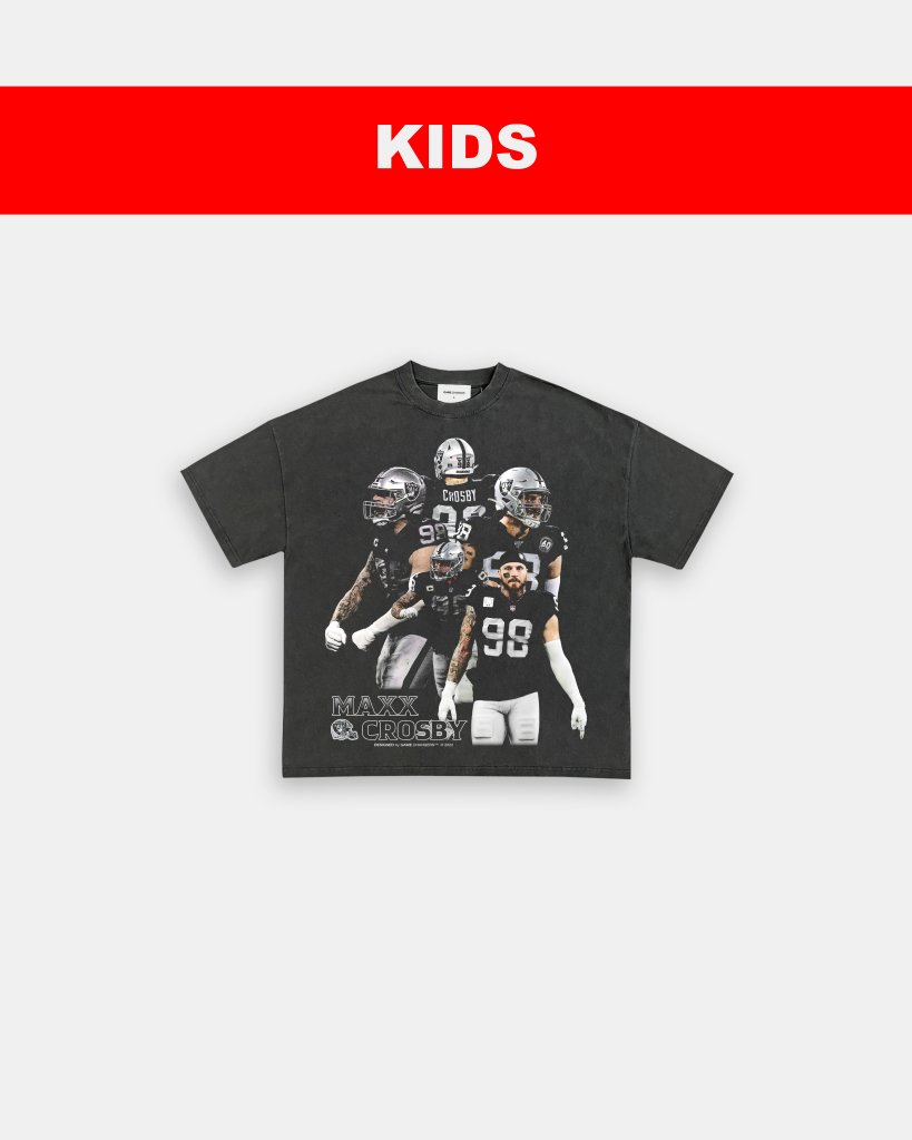 MAXX CROSBY - KIDS TEE Hoodie, Sweatshirt | CoreVibeTees.com (Image 1)