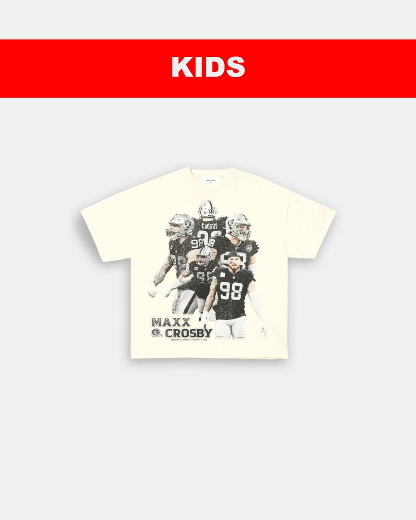 MAXX CROSBY - KIDS TEE Hoodie, Sweatshirt | CoreVibeTees.com (Image 4)