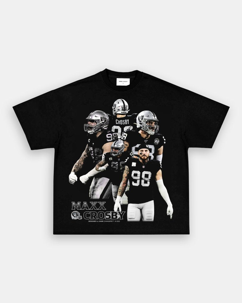 MAXX CROSBY TEE Hoodie, Sweatshirt | CoreVibeTees.com (Image 3)