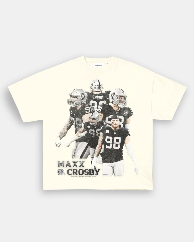 MAXX CROSBY TEE Hoodie, Sweatshirt | CoreVibeTees.com (Image 4)