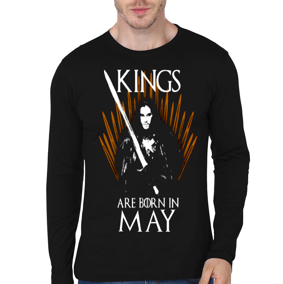Kings Are Born In May T-Shirt Style002 Hoodie, Sweatshirt | CoreVibeTees.com