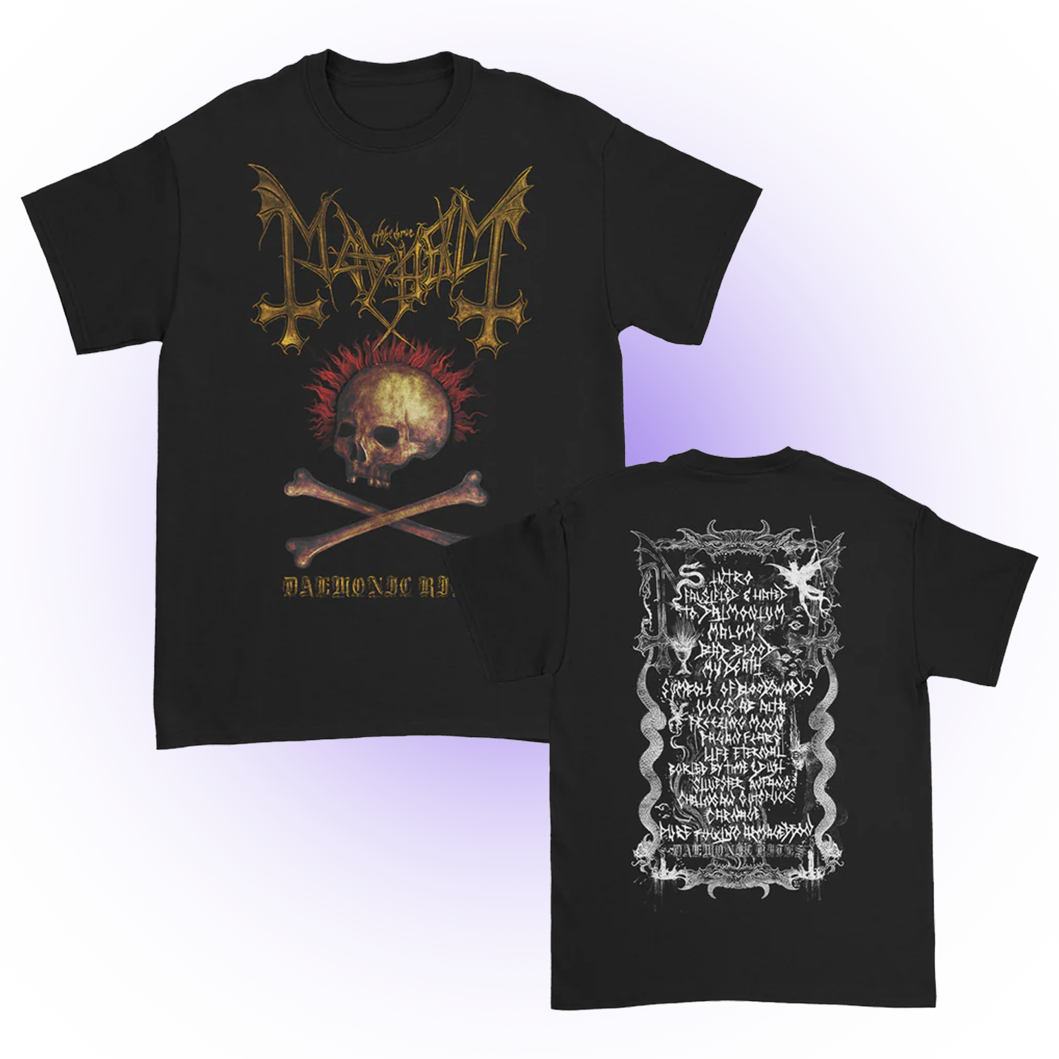 Daemonic Rites T-Shirt (Black) Hoodie, Sweatshirt | CoreVibeTees.com