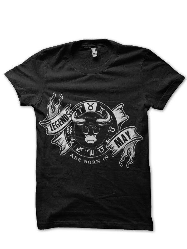 Legends Are Born In May Black T-Shirt Hoodie, Sweatshirt | CoreVibeTees.com