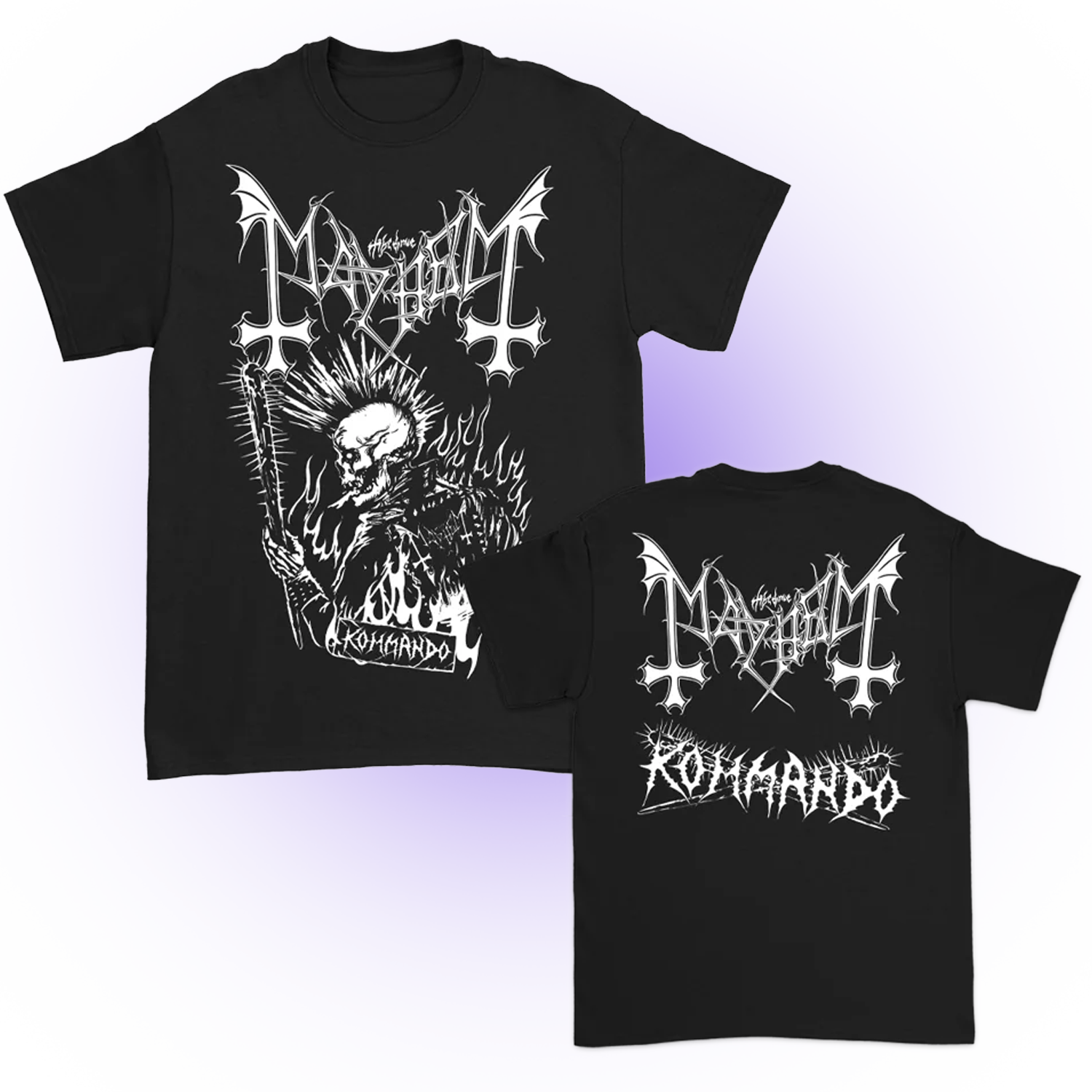 Kommando T-Shirt (Black) Hoodie, Sweatshirt | CoreVibeTees.com (Image 1)