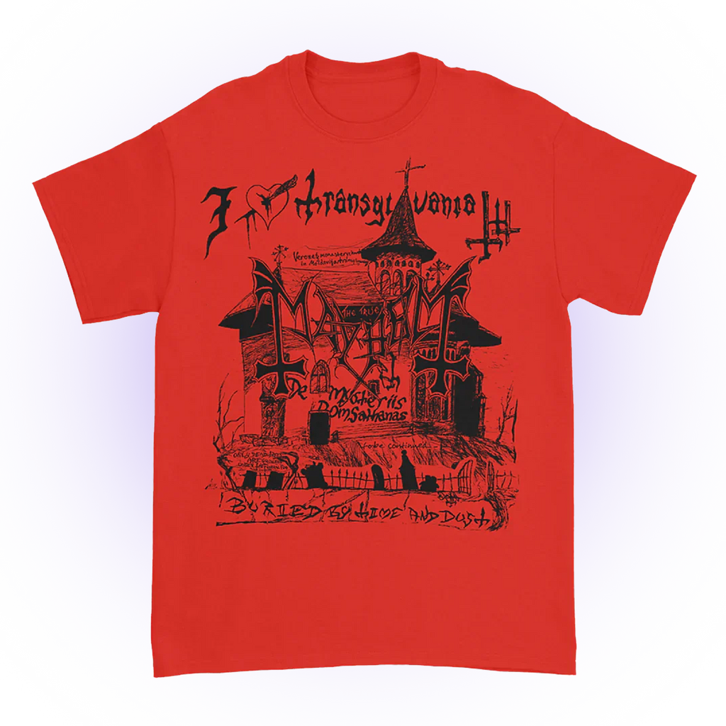 Transylvania Tee (Red) Hoodie, Sweatshirt | CoreVibeTees.com (Image 1)