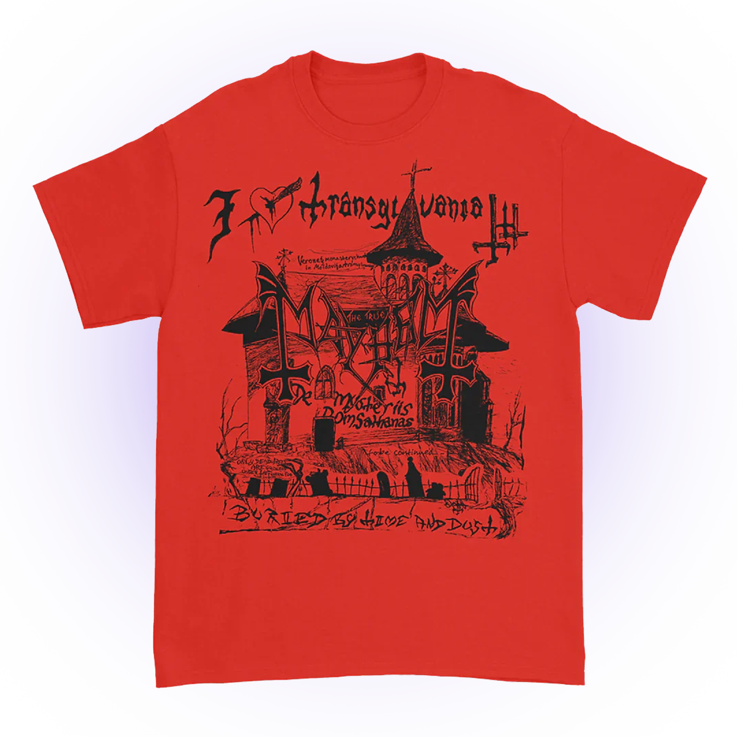 Transylvania Tee (Red) Hoodie, Sweatshirt | CoreVibeTees.com (Image 1)