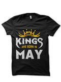 Kings Are Born In May T-Shirt Hoodie, Sweatshirt | CoreVibeTees.com