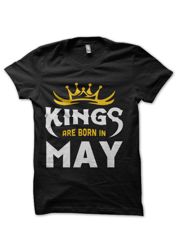 Kings Are Born In May T-Shirt Hoodie, Sweatshirt | CoreVibeTees.com