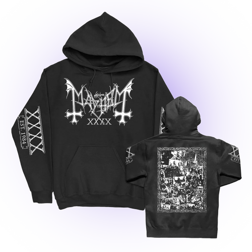40th Anniversary Alternate Pullover Hoodie (Black) T-Shirts, Sweatshirt | CoreVibeTees.com