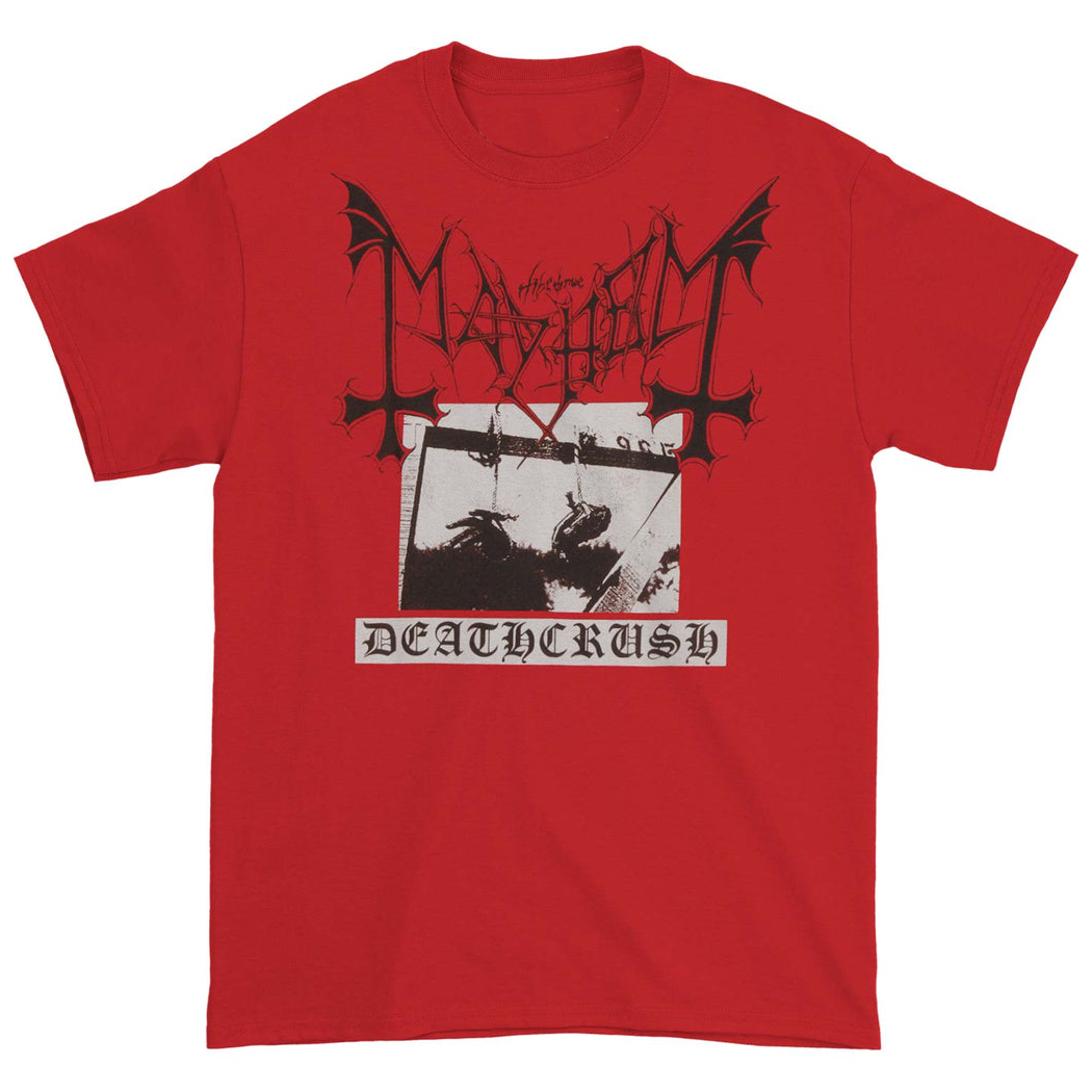 Mayhem Deathcrush Red T-Shirt Hoodie, Sweatshirt | CoreVibeTees.com (Image 1)