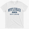 Myrtle Beach South Carolina Established Souvenir T-Shirt Hoodie, Sweatshirt | CoreVibeTees.com