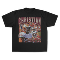 Christian McCaffrey Tee Hoodie, Sweatshirt | CoreVibeTees.com (Image 1)