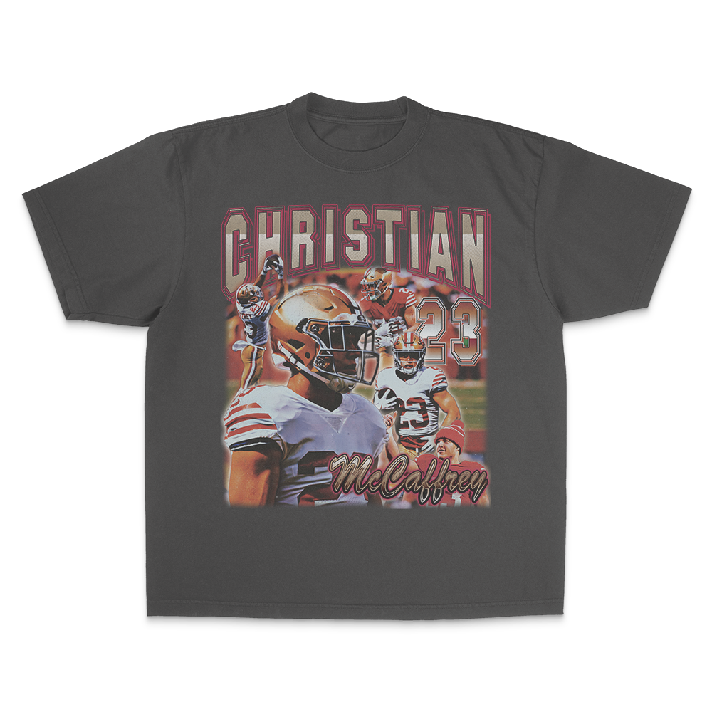 Christian McCaffrey Tee Hoodie, Sweatshirt | CoreVibeTees.com (Image 3)