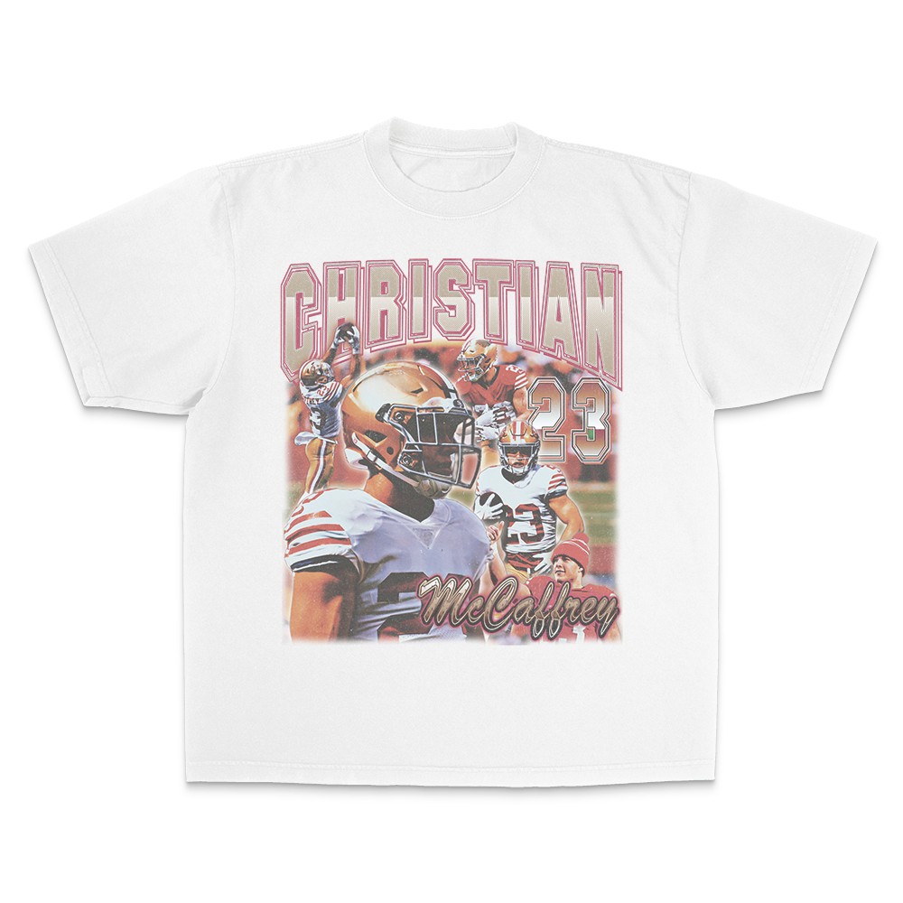 Christian McCaffrey Tee Hoodie, Sweatshirt | CoreVibeTees.com (Image 2)