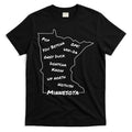Minnesota Common Phrase Funny Midwestern Design T-Shirt Hoodie, Sweatshirt | CoreVibeTees.com