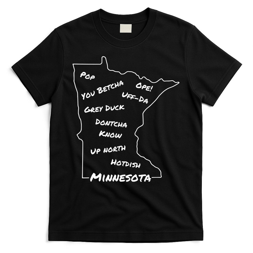 Minnesota Common Phrase Funny Midwestern Design T-Shirt Hoodie, Sweatshirt | CoreVibeTees.com