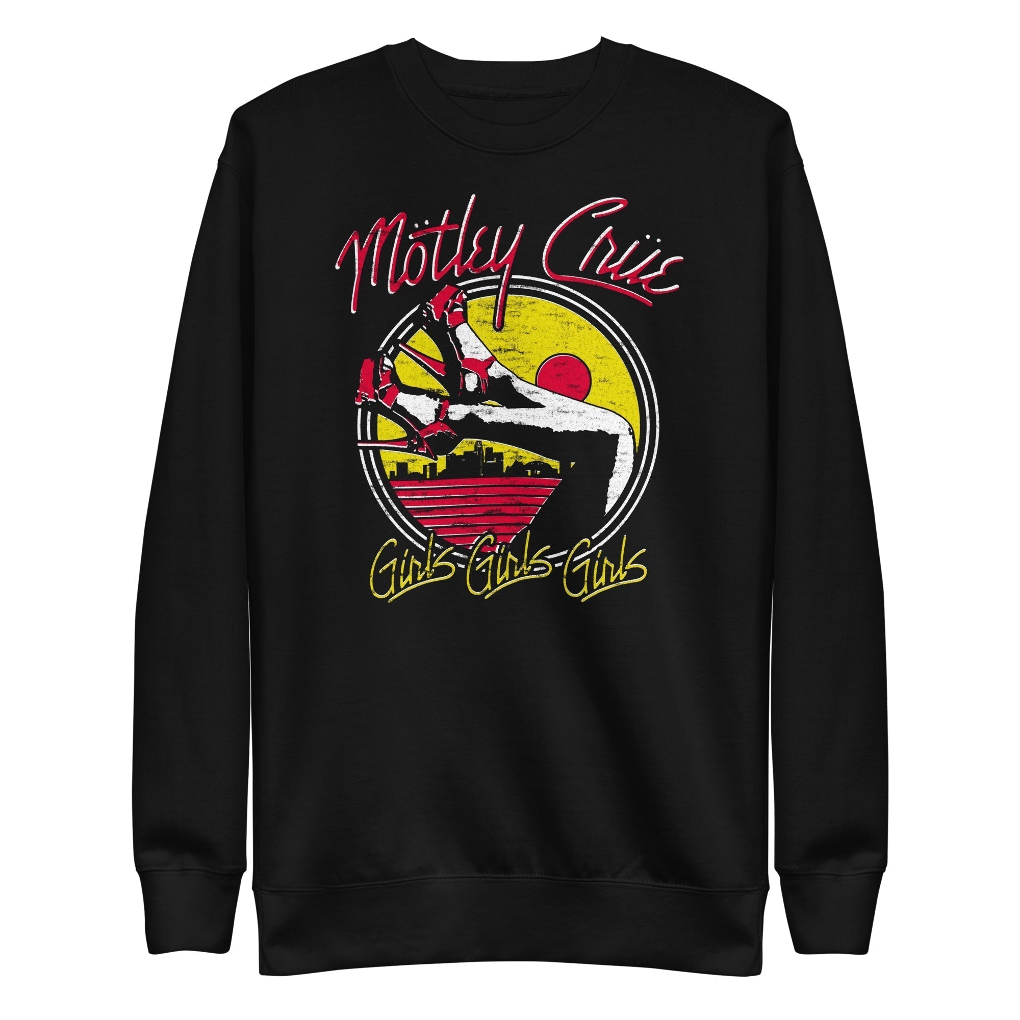 Motley Crue - Sunset Girls Sweatshirt T-Shirts, Hoodie | CoreVibeTees.com