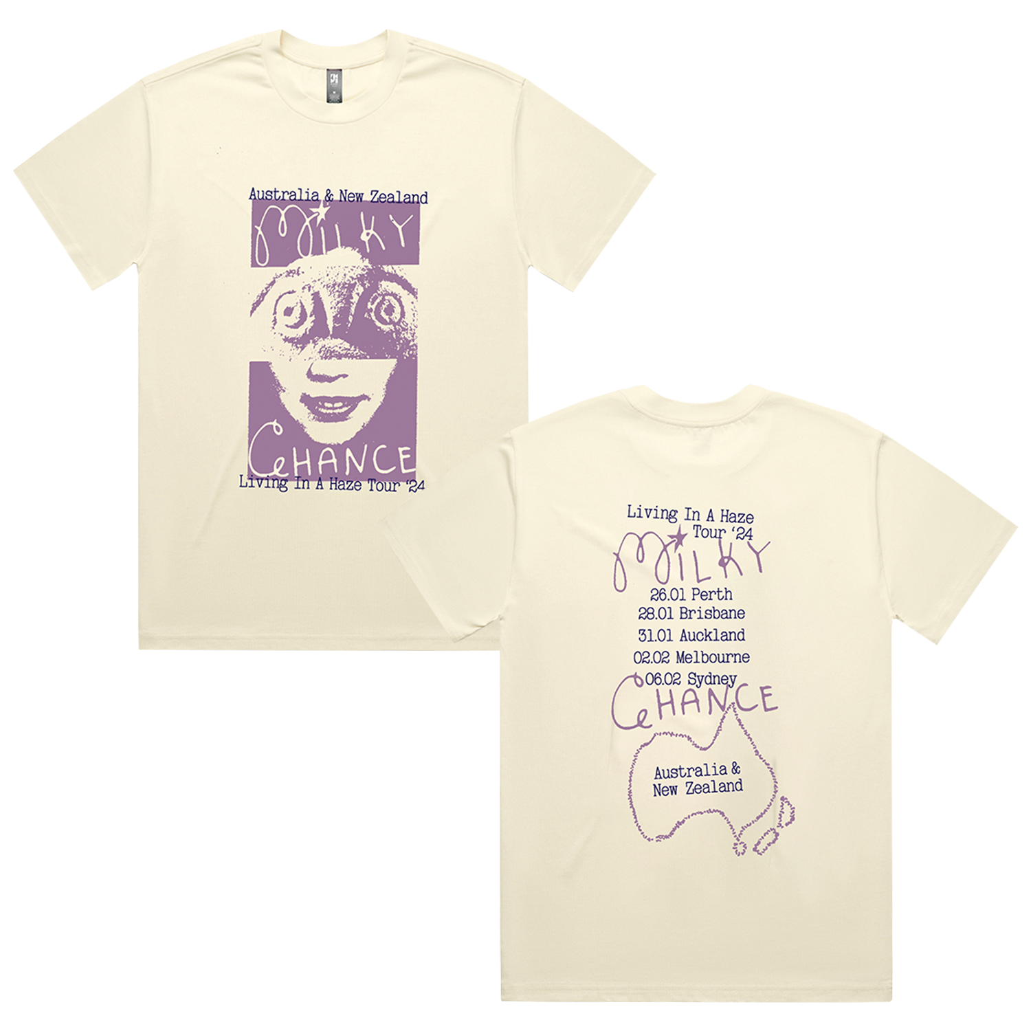 2024 Tour T-Shirt (Butter) Hoodie, Sweatshirt | CoreVibeTees.com