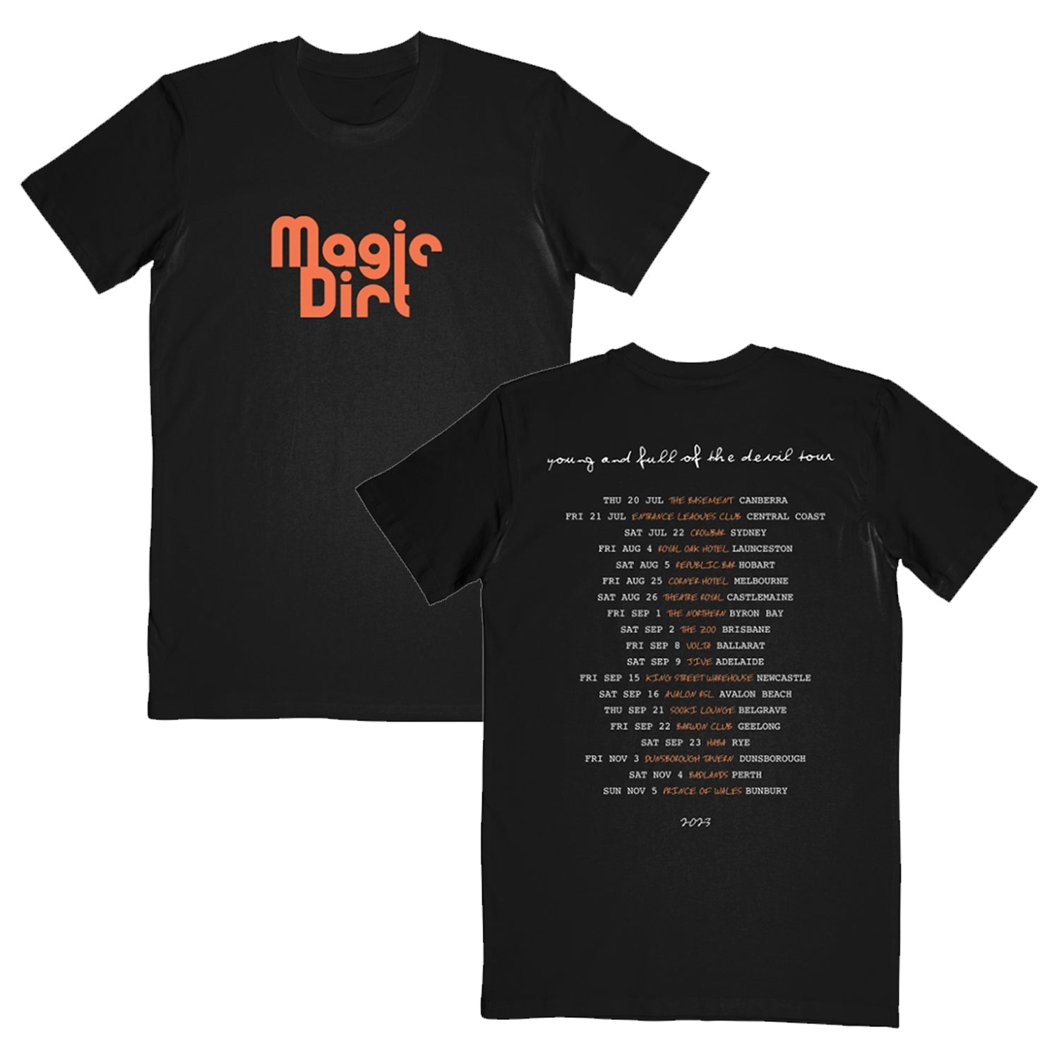 YAFOTD Tour Dates Tee (Black) Hoodie, Sweatshirt | CoreVibeTees.com