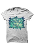 Heavy Metal White T-Shirt Hoodie, Sweatshirt | CoreVibeTees.com