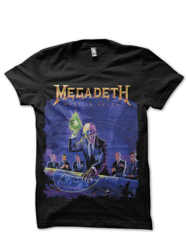 Megadeth Rust In Peace Black T-Shirt Style003 Hoodie, Sweatshirt | CoreVibeTees.com