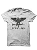 Men of Arms Militia White T-Shirt Hoodie, Sweatshirt | CoreVibeTees.com