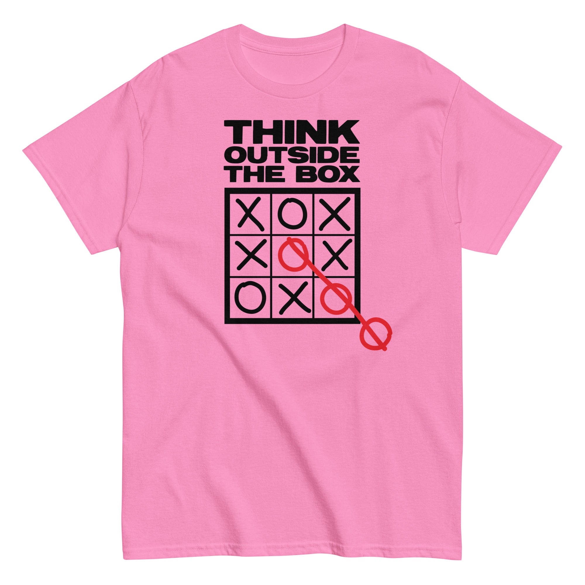 Think Outside The Box Men's Classic Tee Hoodie, Sweatshirt | CoreVibeTees.com (Image 2)