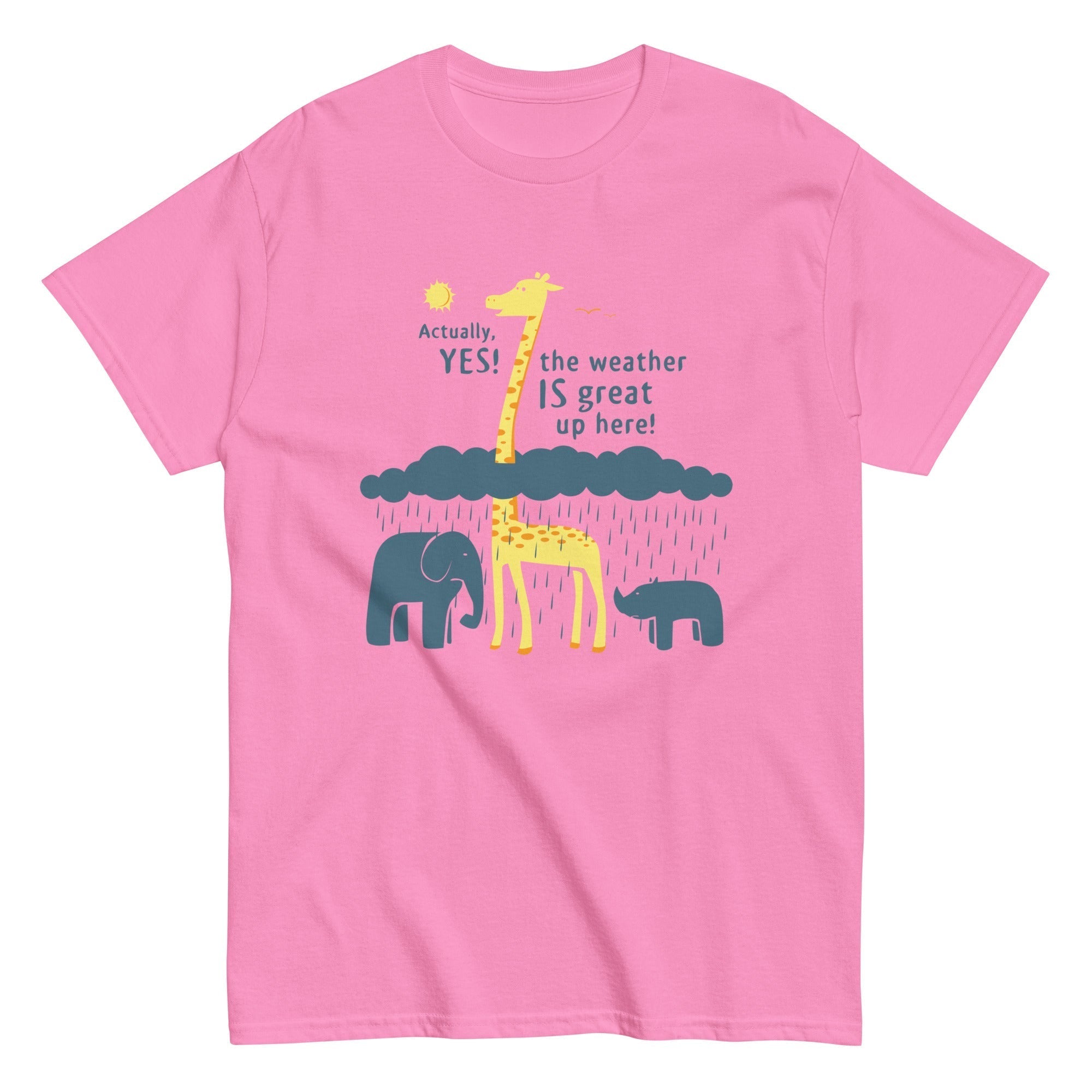 The Weather Is Great Up Here! Men's Classic Tee Hoodie, Sweatshirt | CoreVibeTees.com (Image 2)