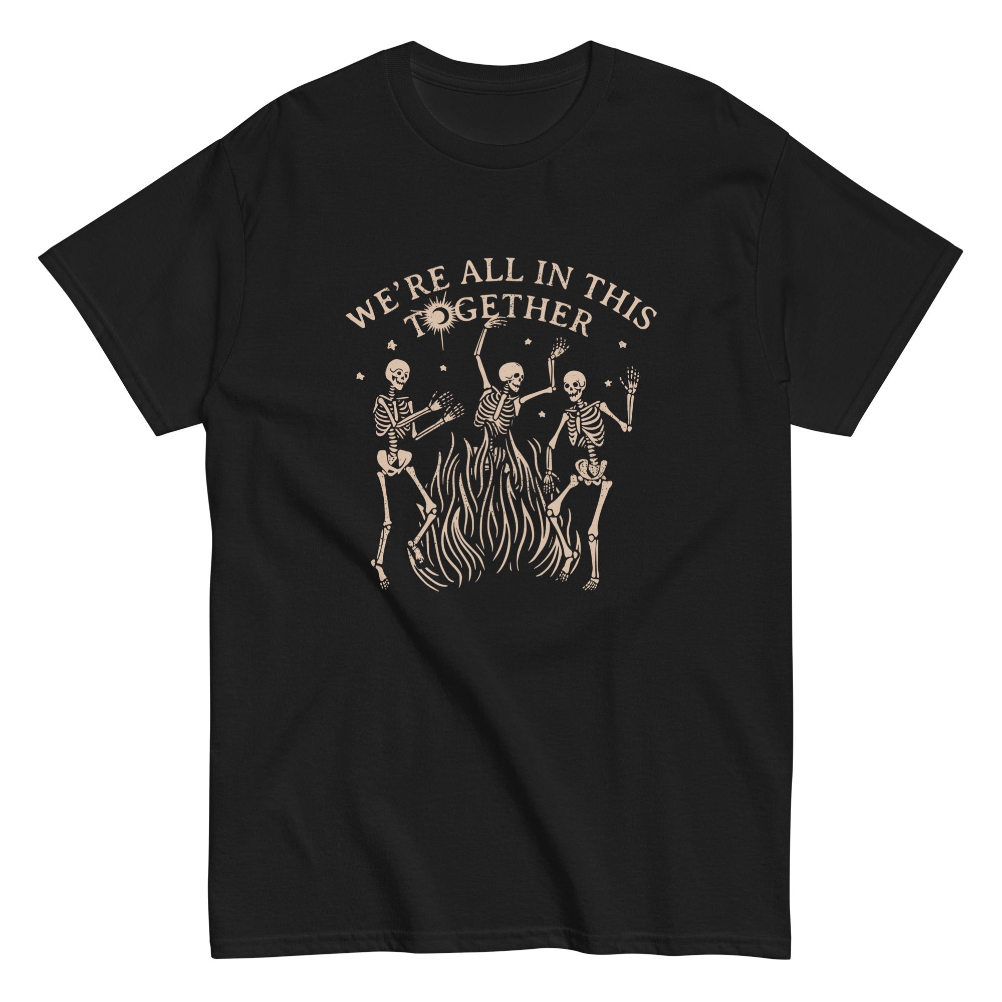 We're All In This Together Men's Classic Tee Hoodie, Sweatshirt | CoreVibeTees.com (Image 1)