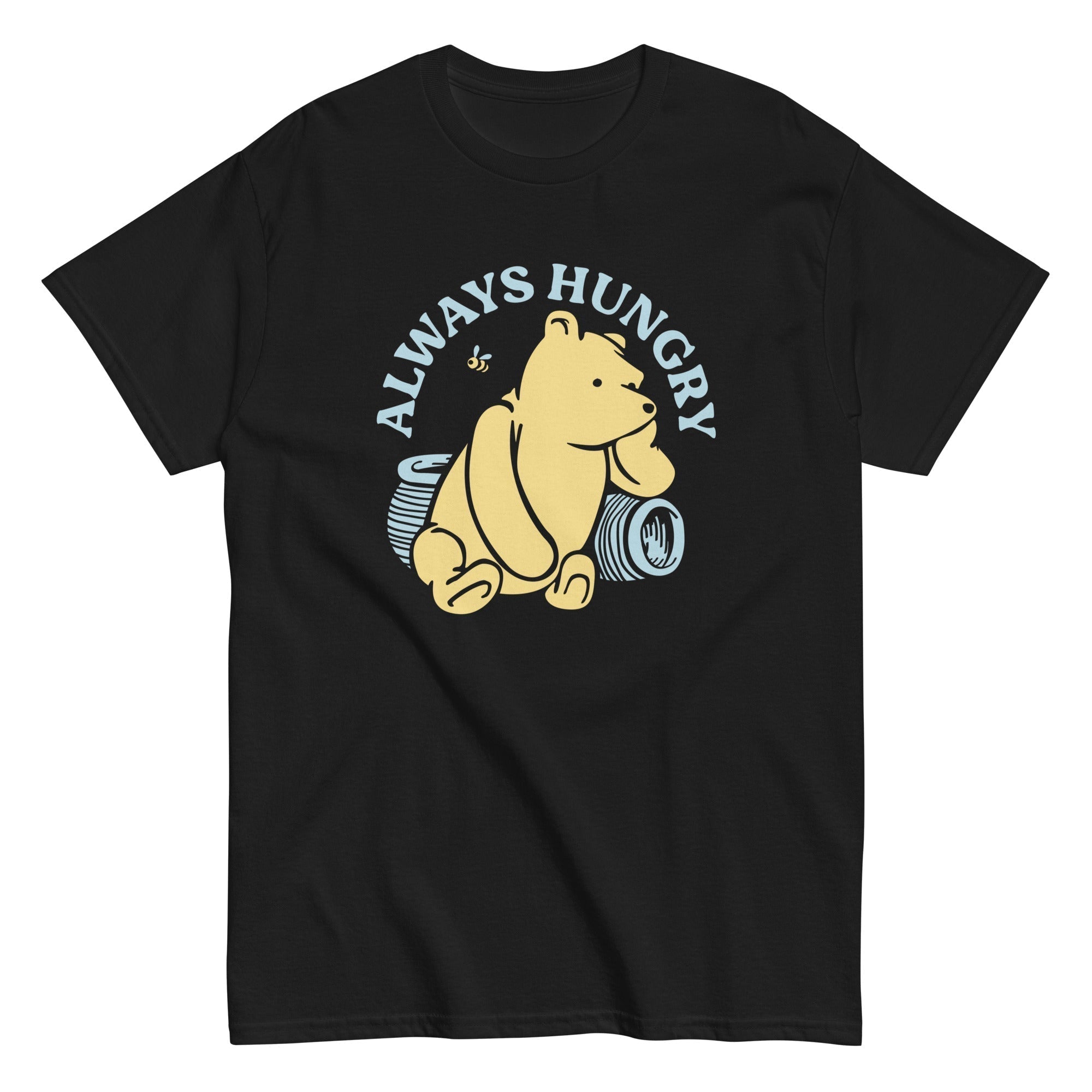 Always Hungry Men's Classic Tee Hoodie, Sweatshirt | CoreVibeTees.com (Image 2)