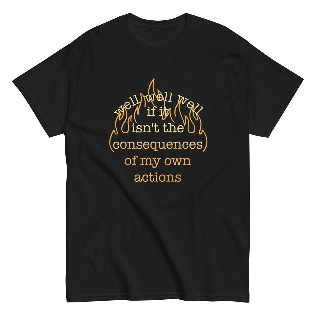The Consequences Of My Own Actions Men's Classic Tee Hoodie, Sweatshirt | CoreVibeTees.com (Image 4)