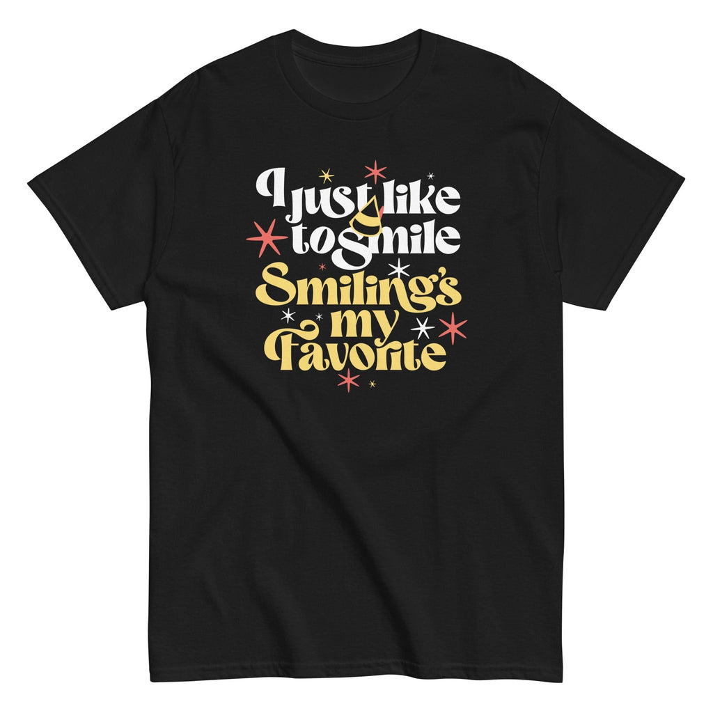 I Just Like To Smile Smiling's My Favorite Men's Classic Tee Hoodie, Sweatshirt | CoreVibeTees.com (Image 3)