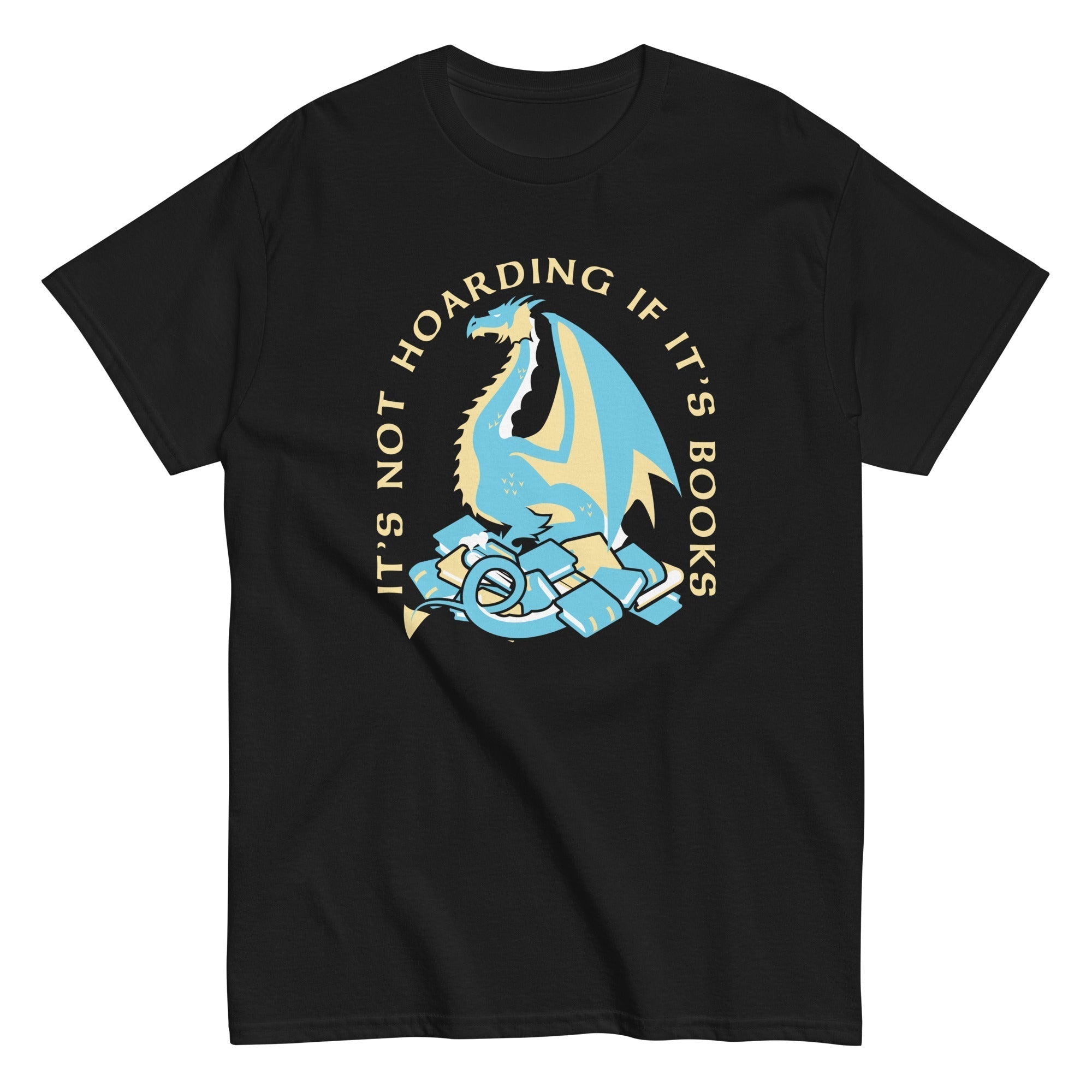 It's Not Hoarding If It's Books Men's Classic Tee Hoodie, Sweatshirt | CoreVibeTees.com (Image 5)
