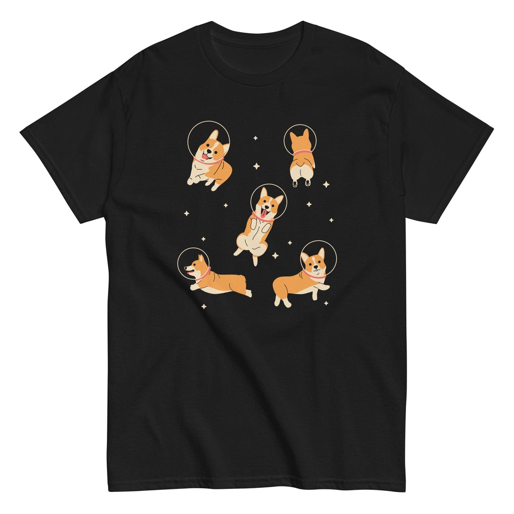 Corgis In Space Men's Classic Tee Hoodie, Sweatshirt | CoreVibeTees.com (Image 1)