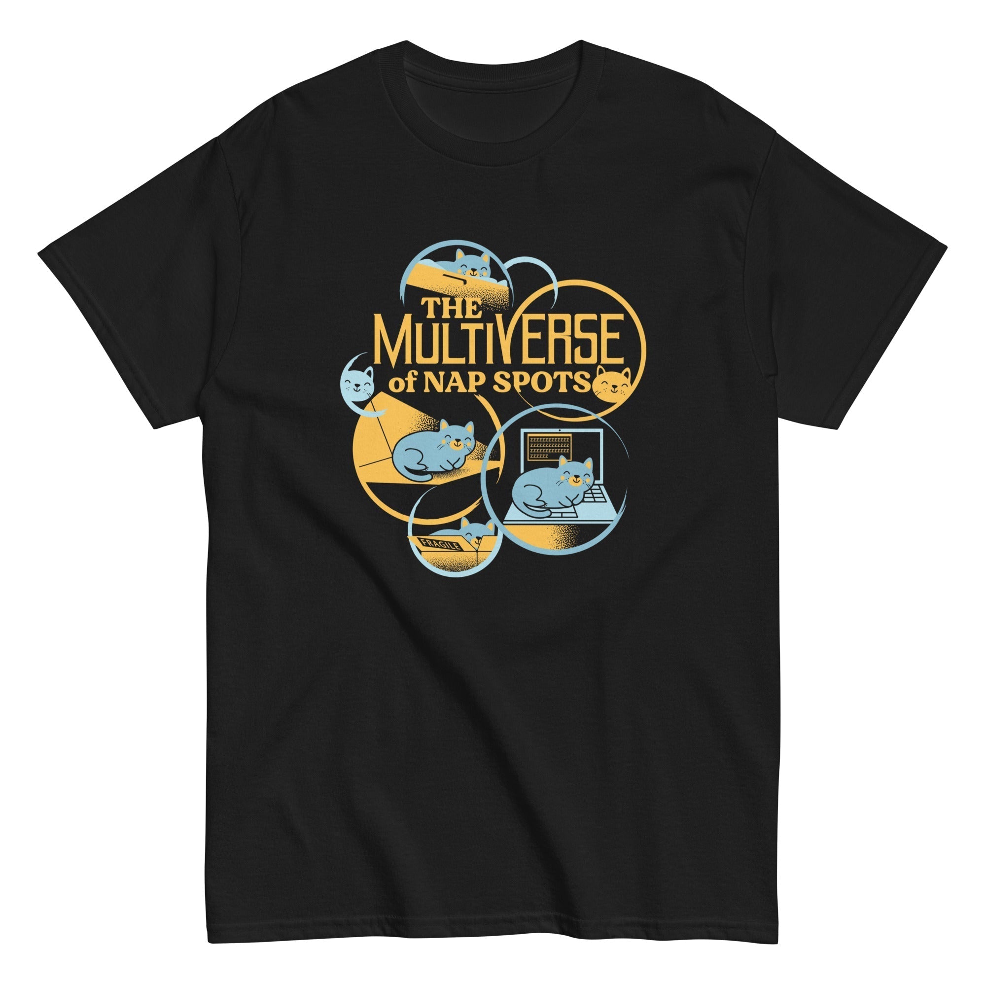 The Multiverse Of Nap Spots Men's Classic Tee Hoodie, Sweatshirt | CoreVibeTees.com (Image 3)