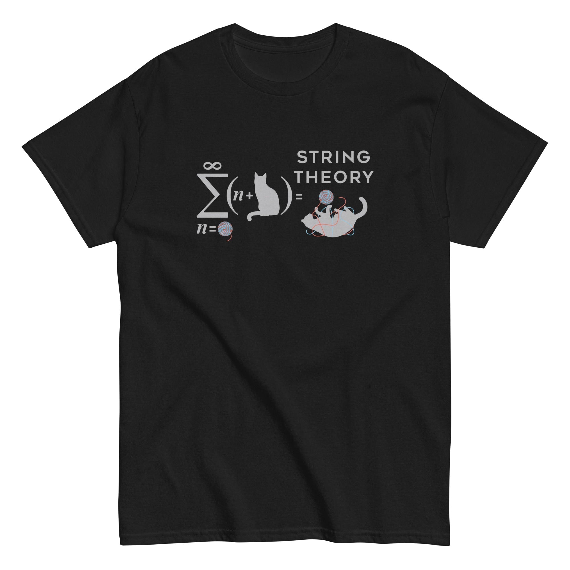 String Theory Men's Classic Tee Hoodie, Sweatshirt | CoreVibeTees.com (Image 1)