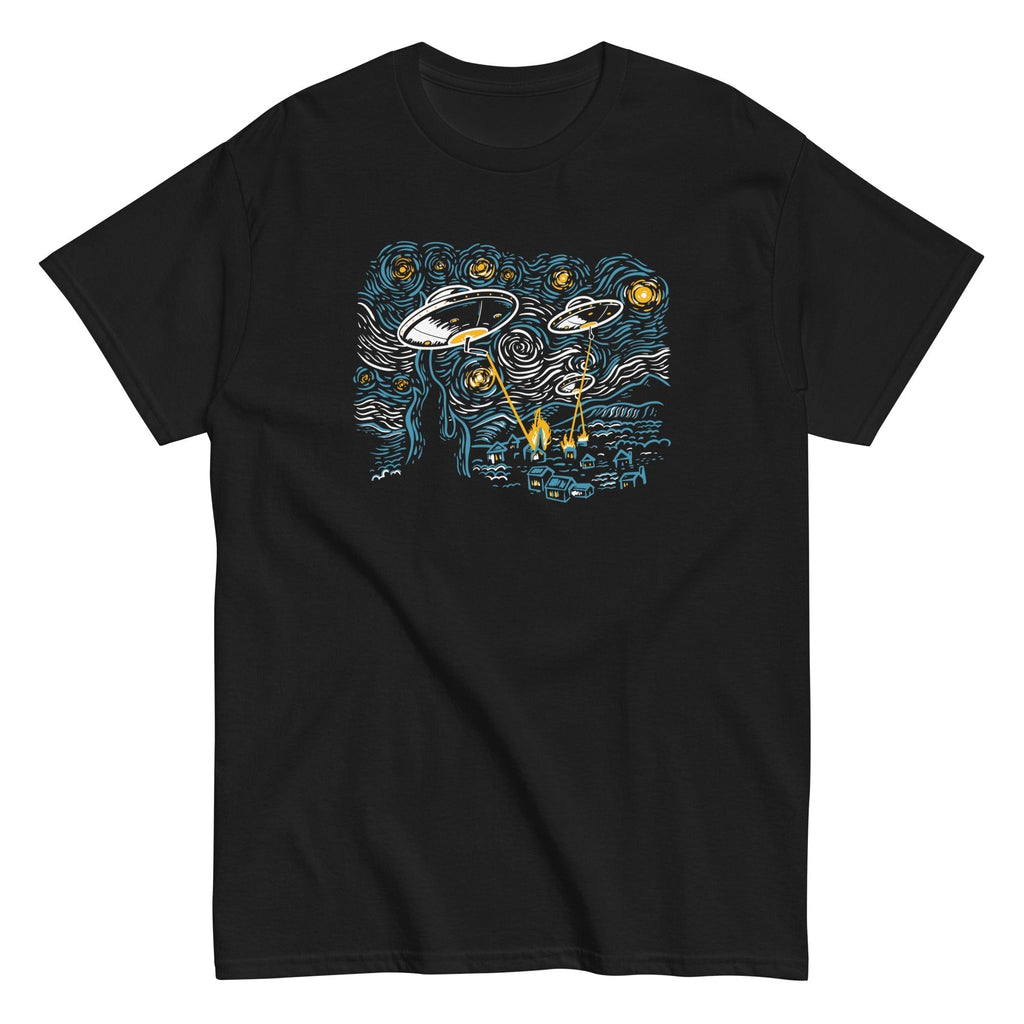 Starry Invasion Men's Classic Tee Hoodie, Sweatshirt | CoreVibeTees.com (Image 1)