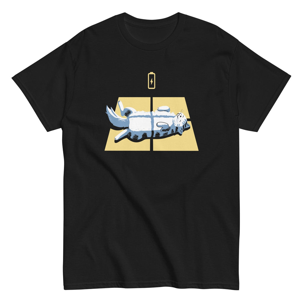 Solar Charging Men's Classic Tee Hoodie, Sweatshirt | CoreVibeTees.com (Image 3)