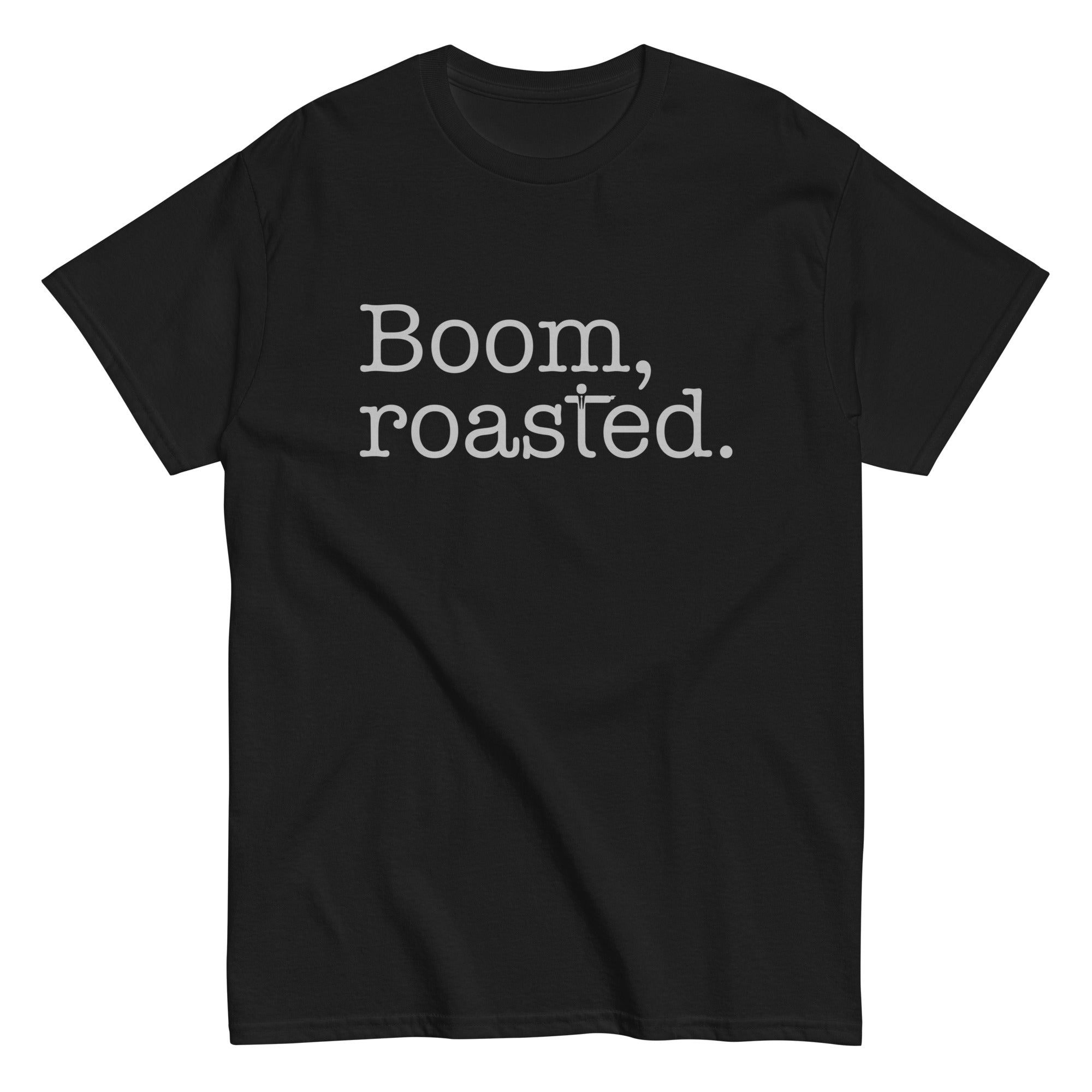 Boom, Roasted Men's Classic Tee Hoodie, Sweatshirt | CoreVibeTees.com (Image 1)