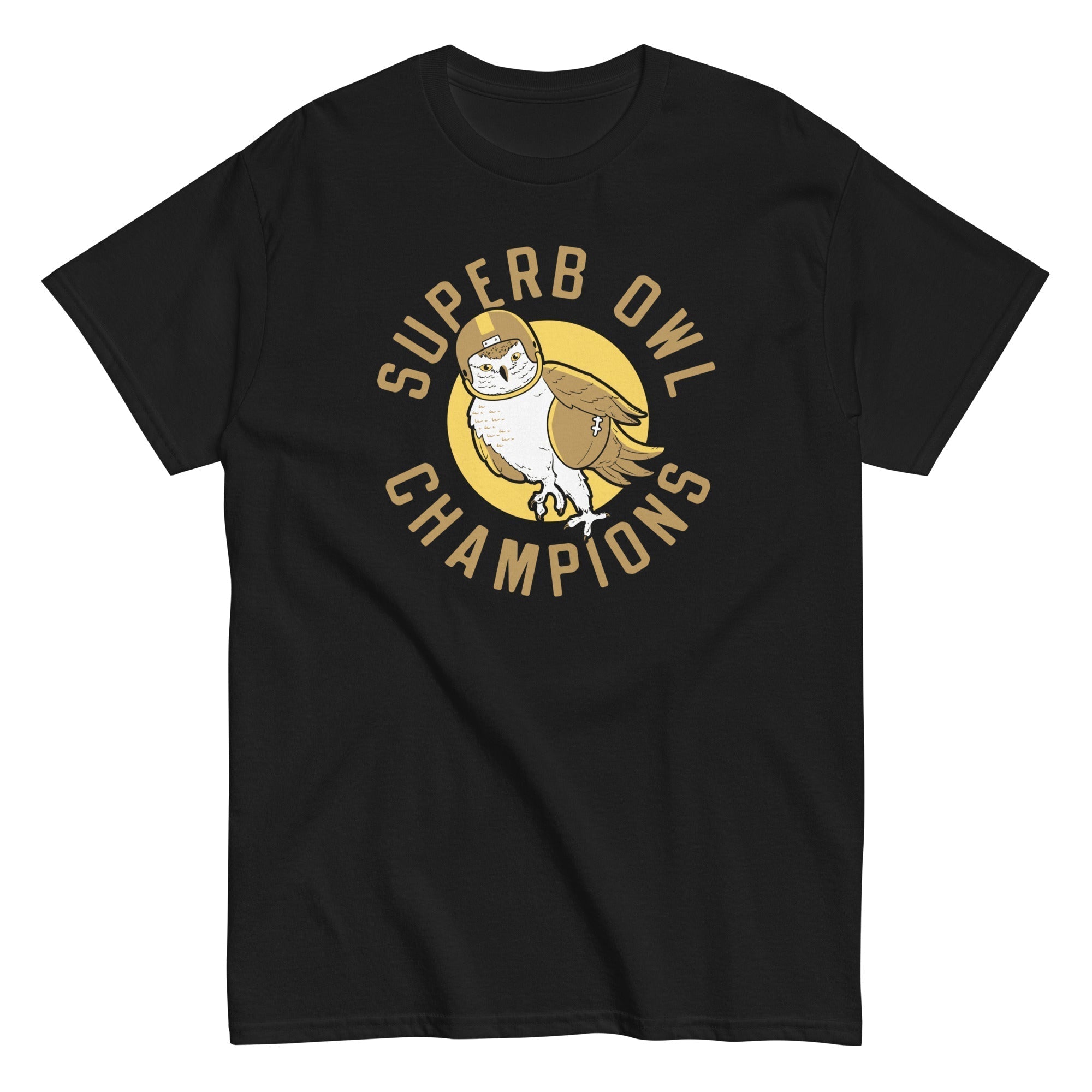 Superb Owl Men's Classic Tee Hoodie, Sweatshirt | CoreVibeTees.com (Image 2)