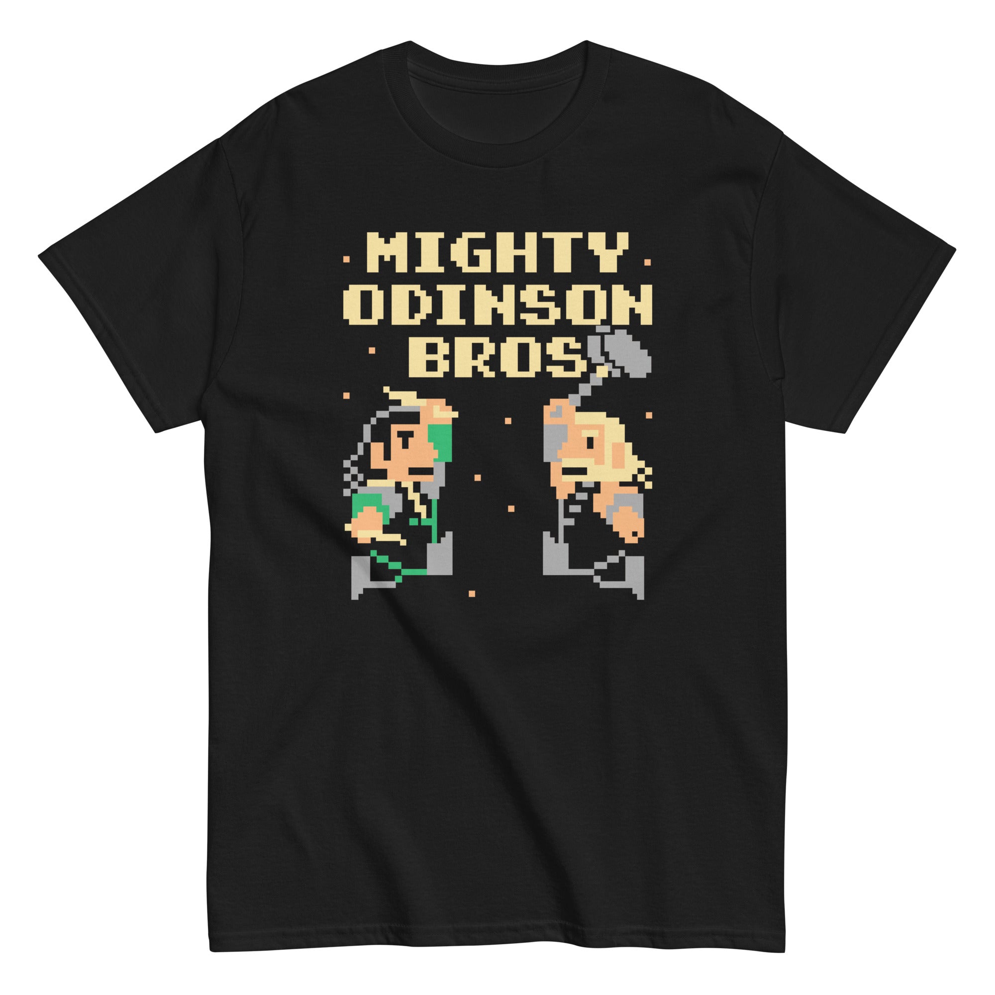 Mighty Odinson Bros Men's Classic Tee Hoodie, Sweatshirt | CoreVibeTees.com (Image 1)