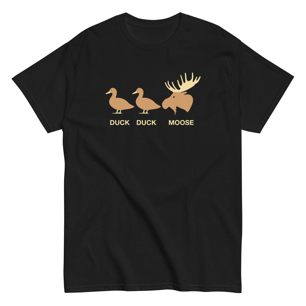 Duck Duck Moose Men's Classic Tee Hoodie, Sweatshirt | CoreVibeTees.com (Image 3)